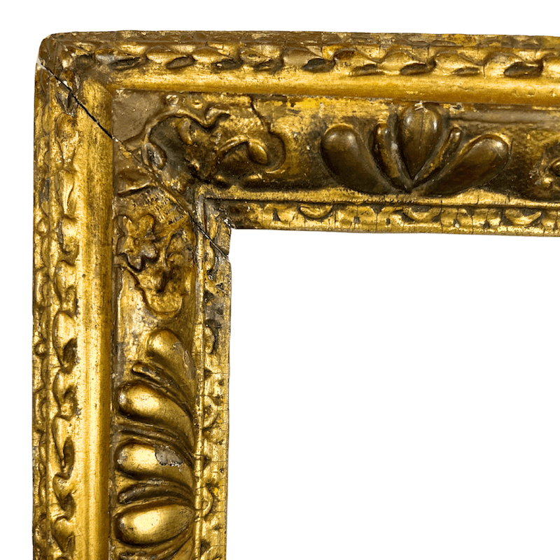 Italian 17th Century Antique Gilt Frame (Picture Size: Width: 22.25" X Hight: 33.25") image 2