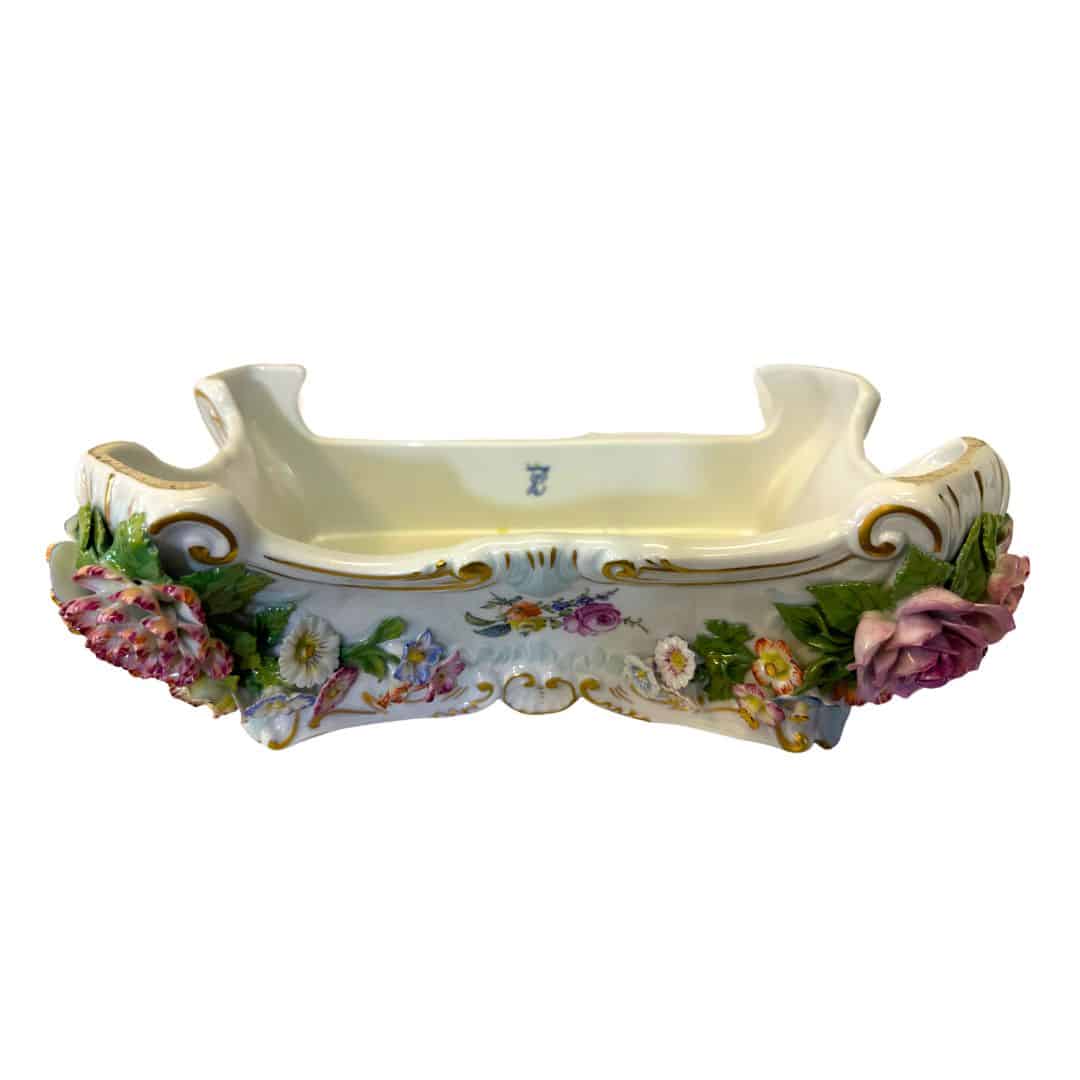 Dresden Antique porcelain Base 19th Century image 2