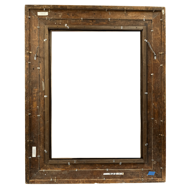 1880's Large American Gilt Antique Frame - Rear Detail Image