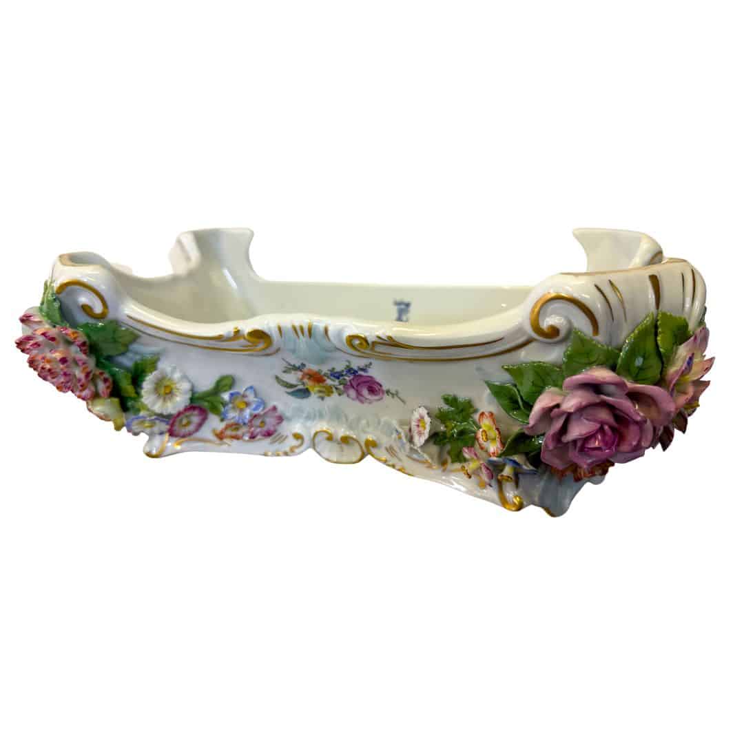 Dresden Antique porcelain Base 19th Century image 1