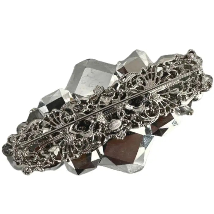 Signed Alice Caviness Fashion Brooch Beautiful Vintage Stunning Glass Brooch