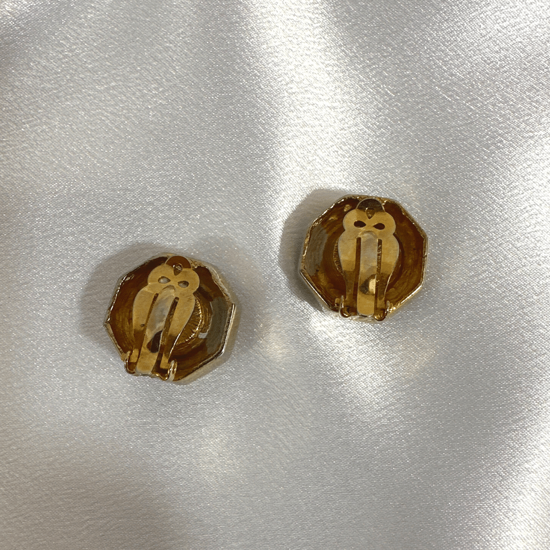 Vintage Austrian Red Cut Glass Earring - Elegant and Eye-Catching image 6