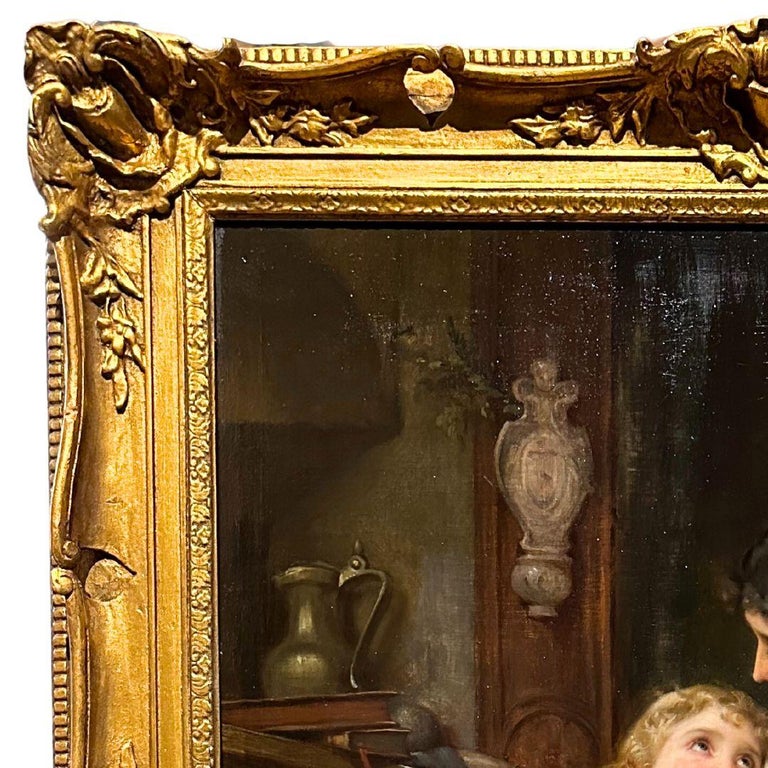 "Mom in Love"  - Emile Munier -Circa 1891 image 2