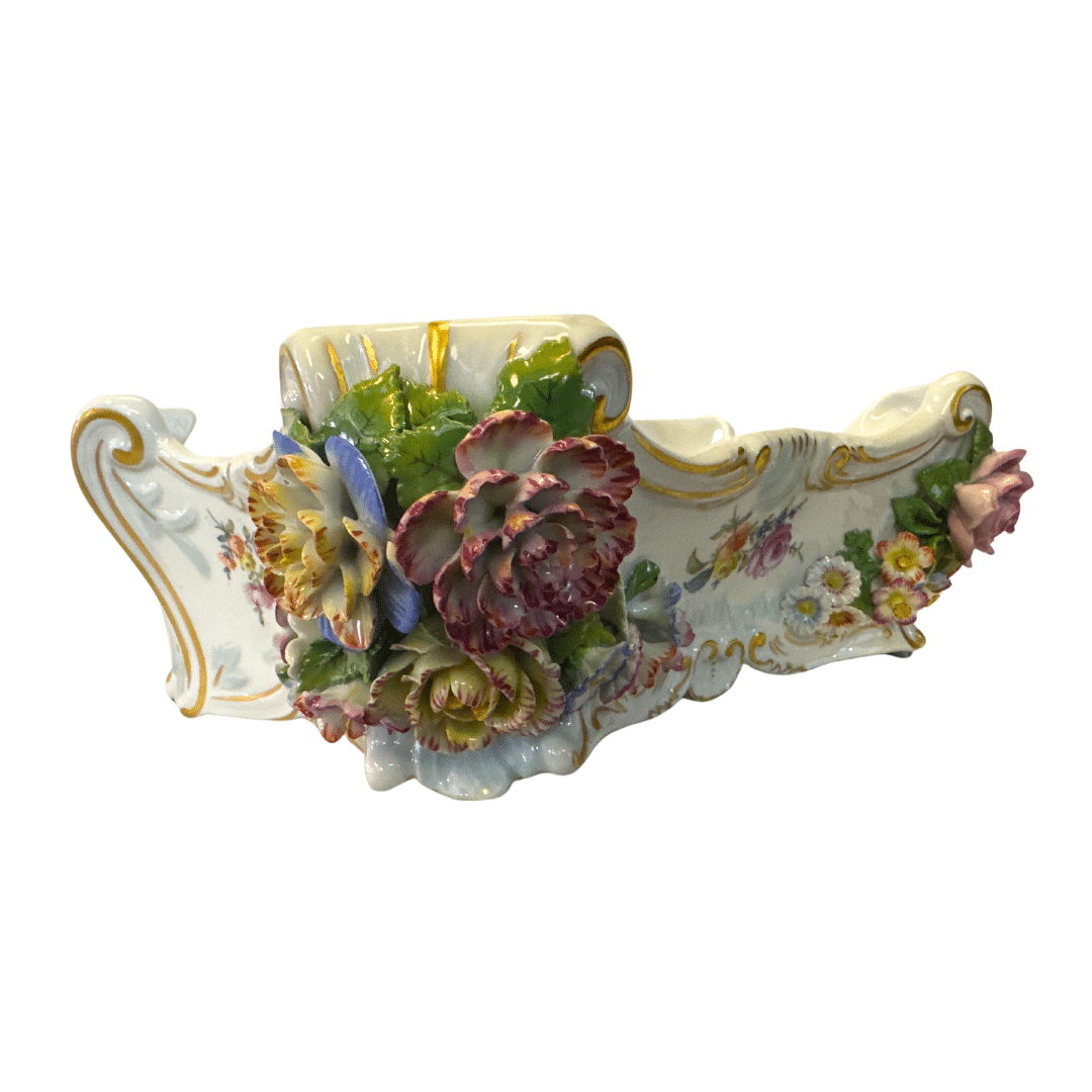 Dresden Antique porcelain Base 19th Century image 4