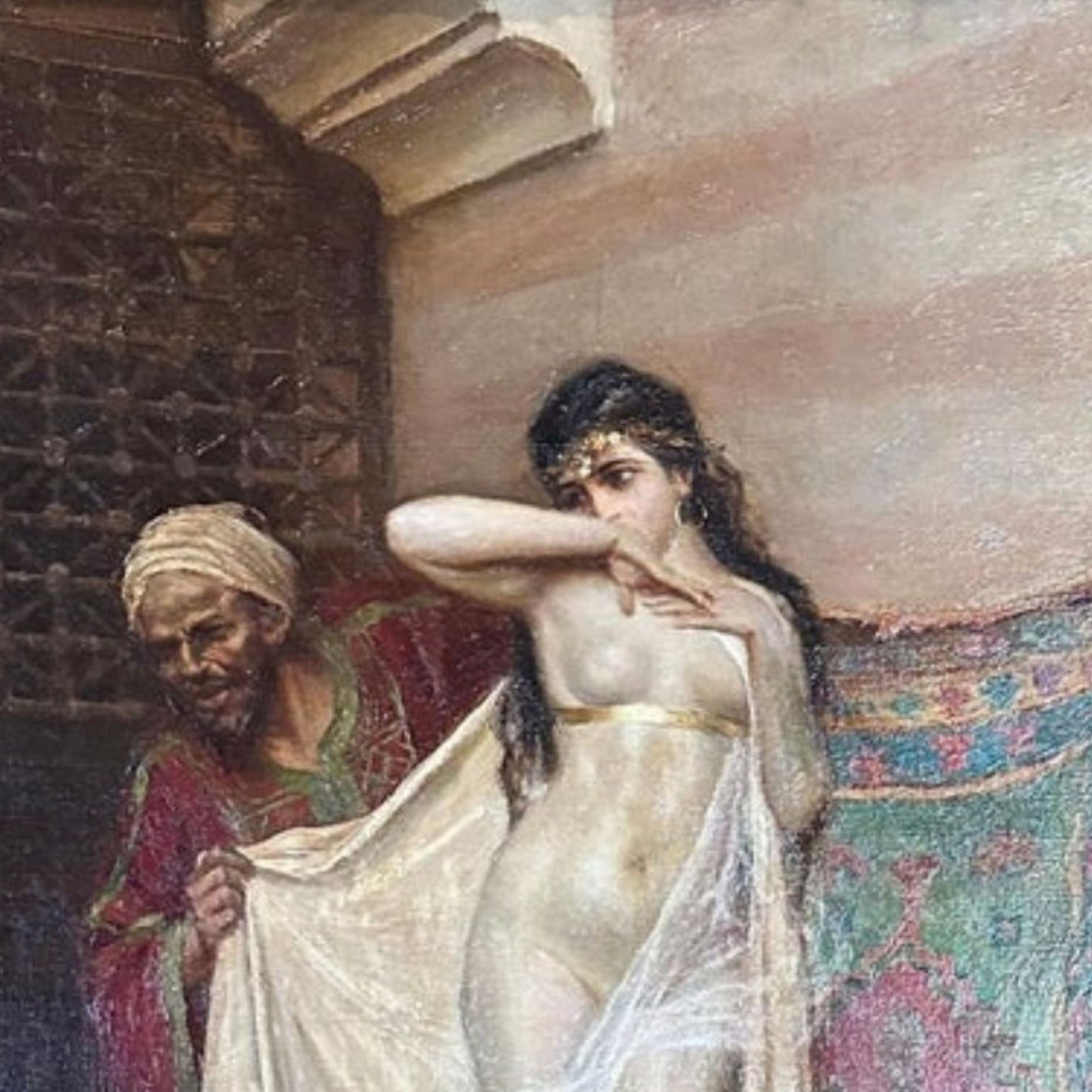 "A Fair Price" by Fabio Fabbi, subject detail
