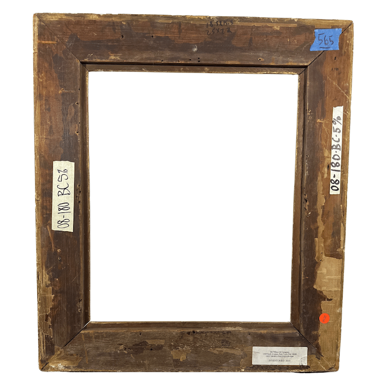 American 1870's Hudson River Antique Gilt Frame Antique Painting Frame - Rear Detail