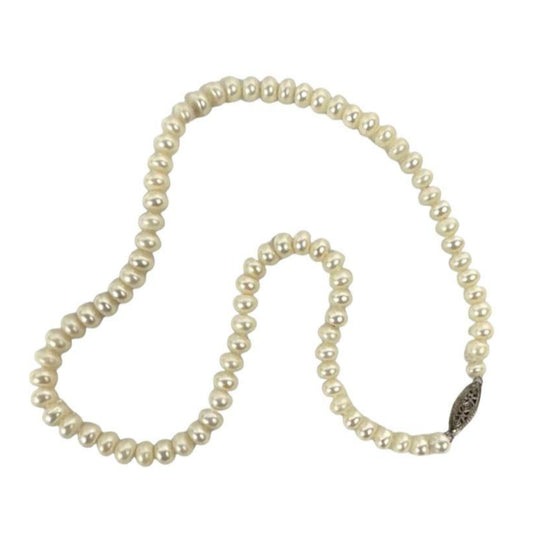 19" Classic Pearl Necklace