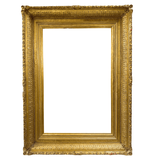 Large American 1880s Gilt Wood Antique Frame - Main Image