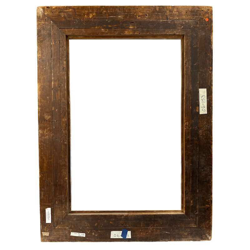 Large American 1880s Gilt Wood Antique Frame - Rear Detail