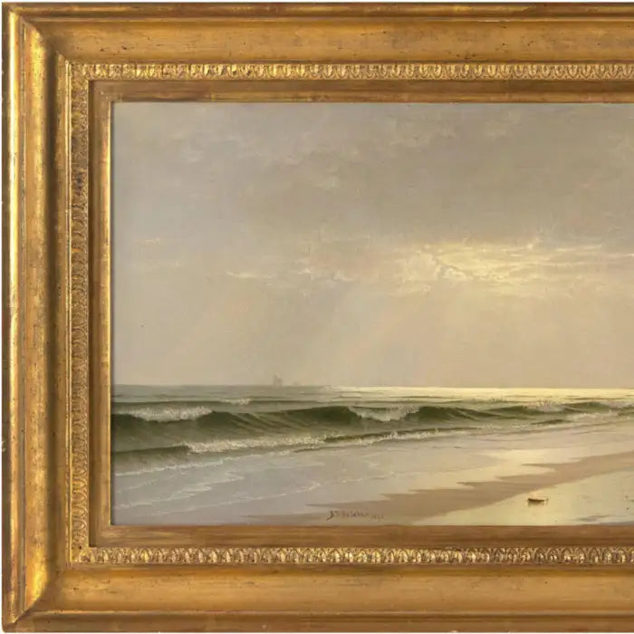 Alfred Thompson Bricher "Morning Sunlight, Narragansett Bay"
