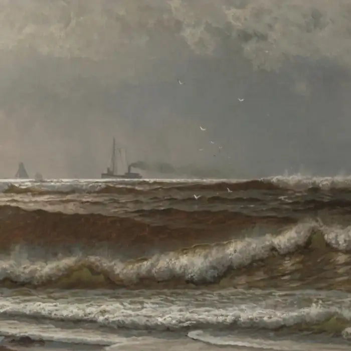 "Rolling Waves" Alfred Thompson Bricher