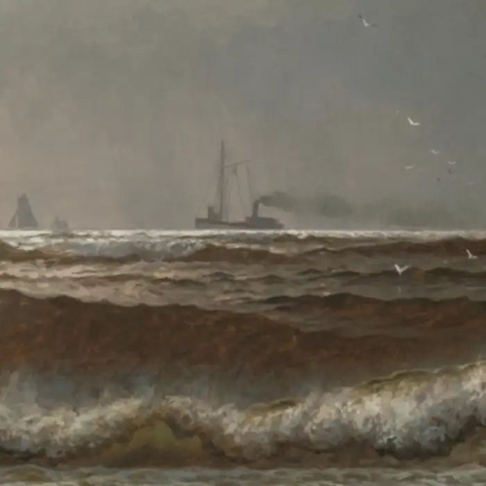 "Rolling Waves" Alfred Thompson Bricher
