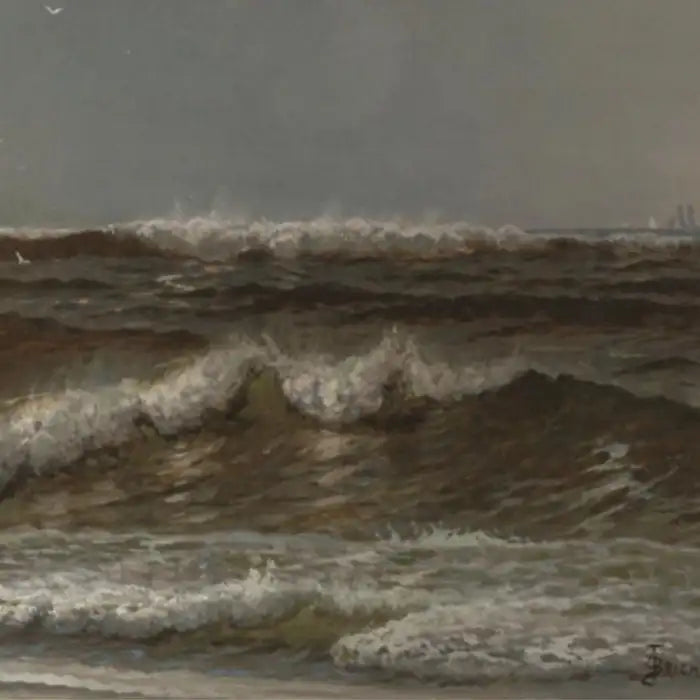 "Rolling Waves" Alfred Thompson Bricher