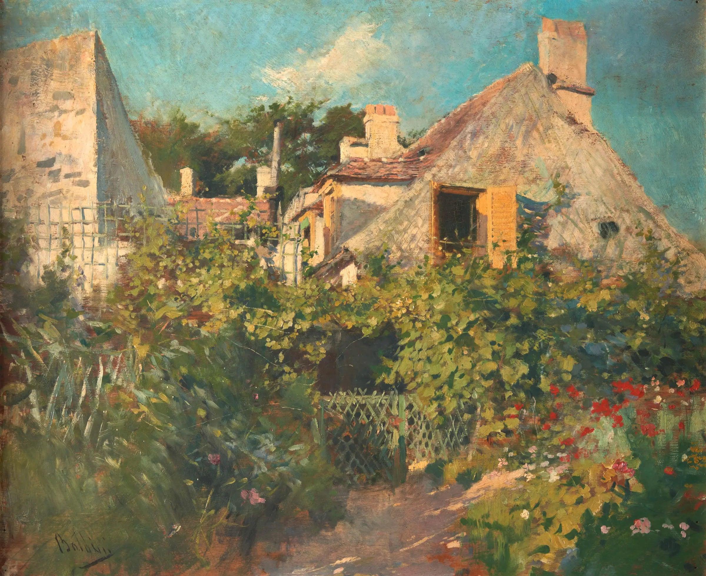 "The Kitchen Garden" by Giovanni Boldini