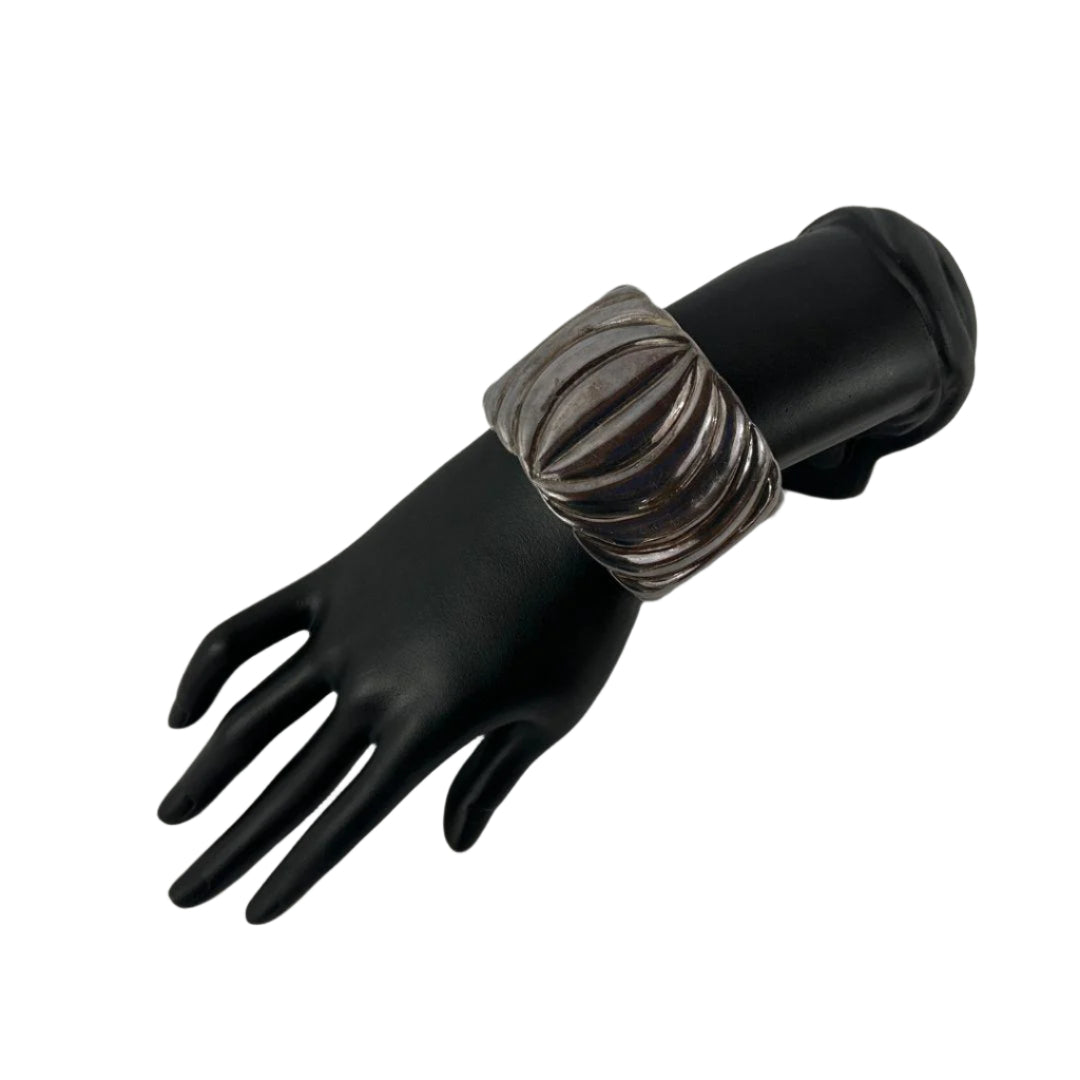 Sterling Sterling Cuff Bracelet - On Mannequin