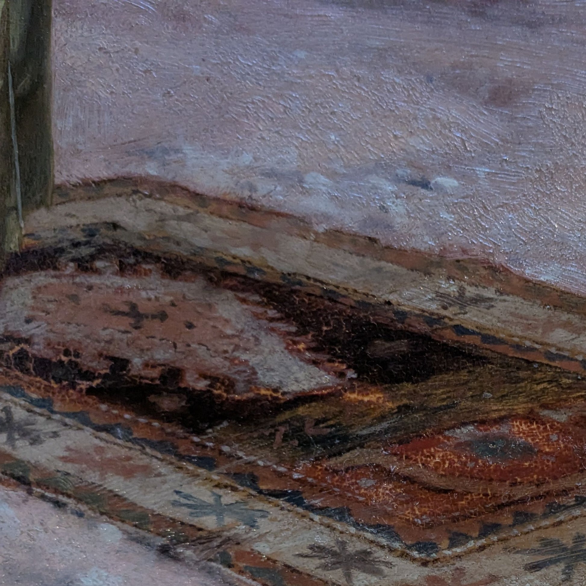 "Praying in the Desert" by Rudolph Ernst, 19th Century Oil on Panel, 12.75" x 9.25" image 4