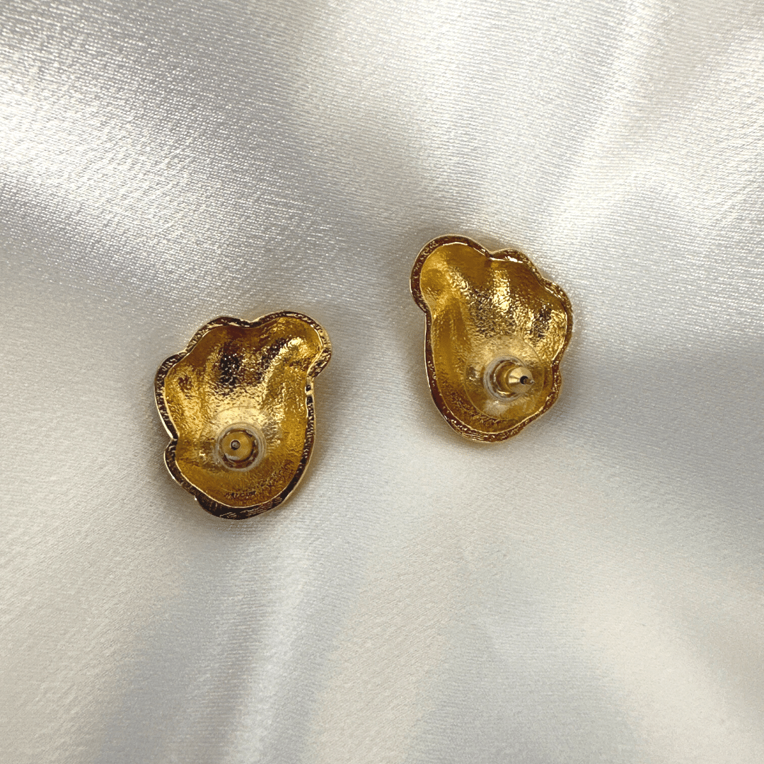 Antique Earring Vintage Gold Earrings image 4