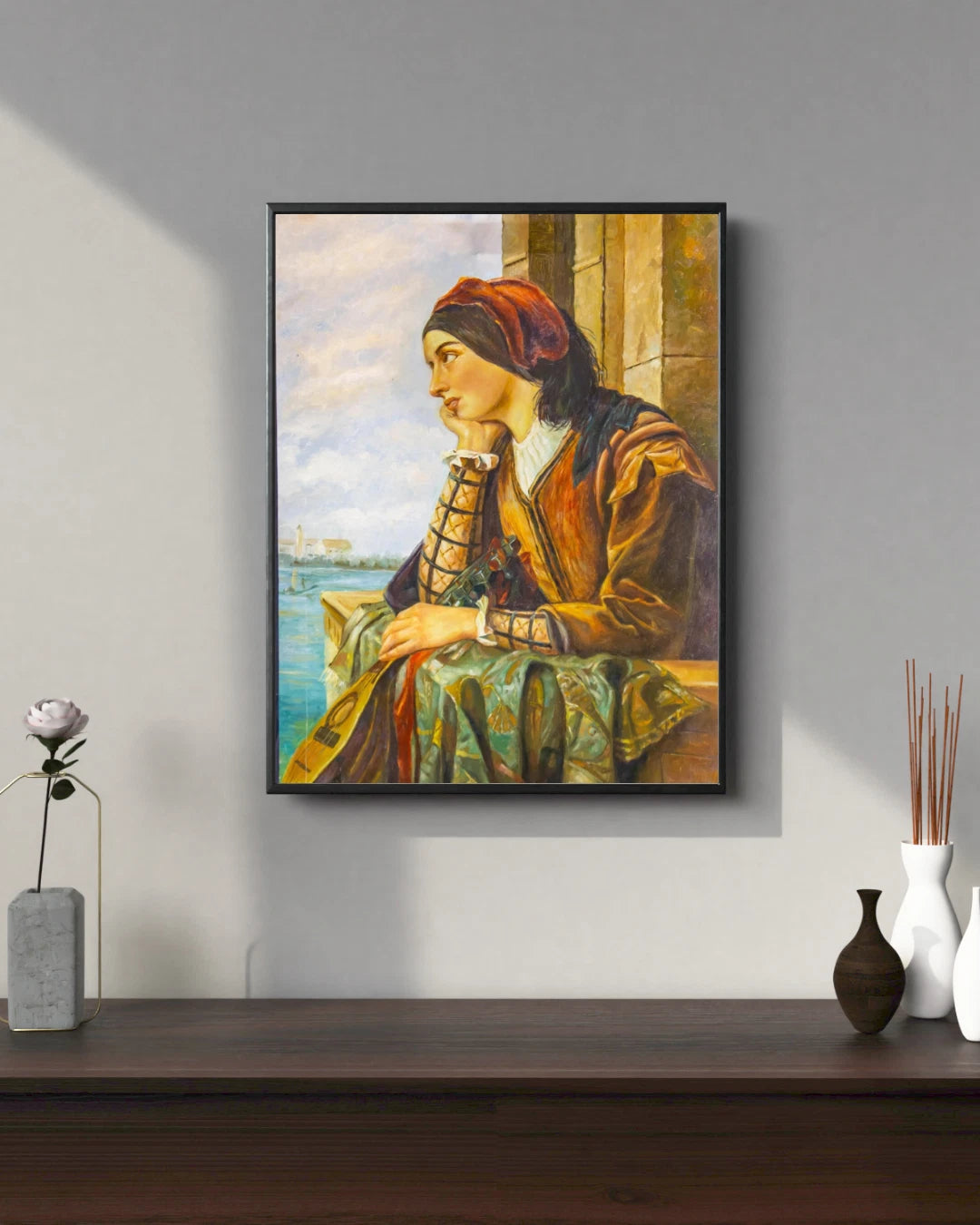 Woman in Love Painting