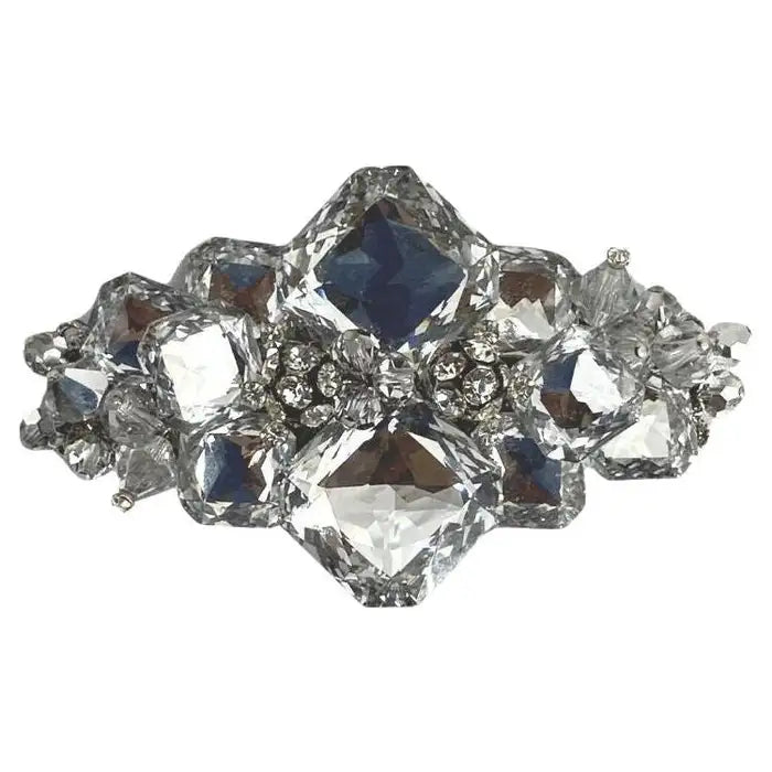 Signed Alice Caviness Fashion Brooch Beautiful Vintage Stunning Glass Brooch