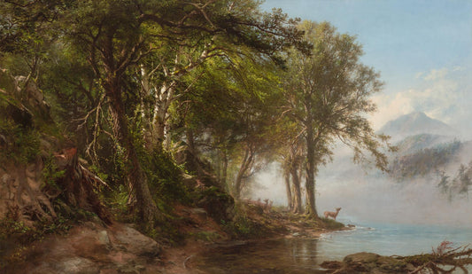 "Morning in the Adirondacks" By James McDougal Hart