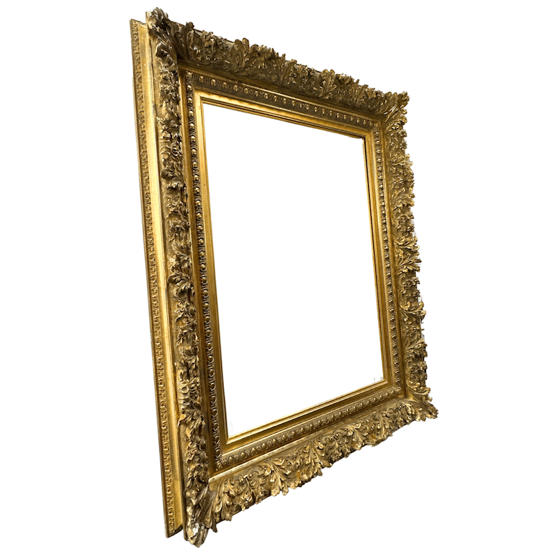 1880's Large American Gilt Antique Frame - Alternate Image