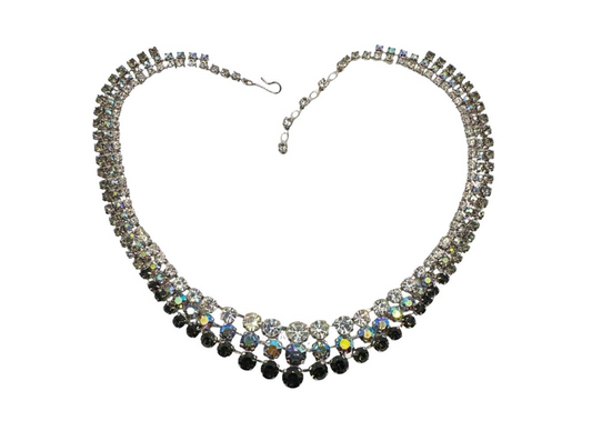 Austria Multi Shade Rhinestone Necklace