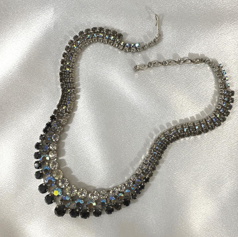 Austria Multi Shade Rhinestone Necklace