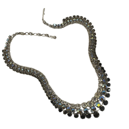 Austria Multi Shade Rhinestone Necklace