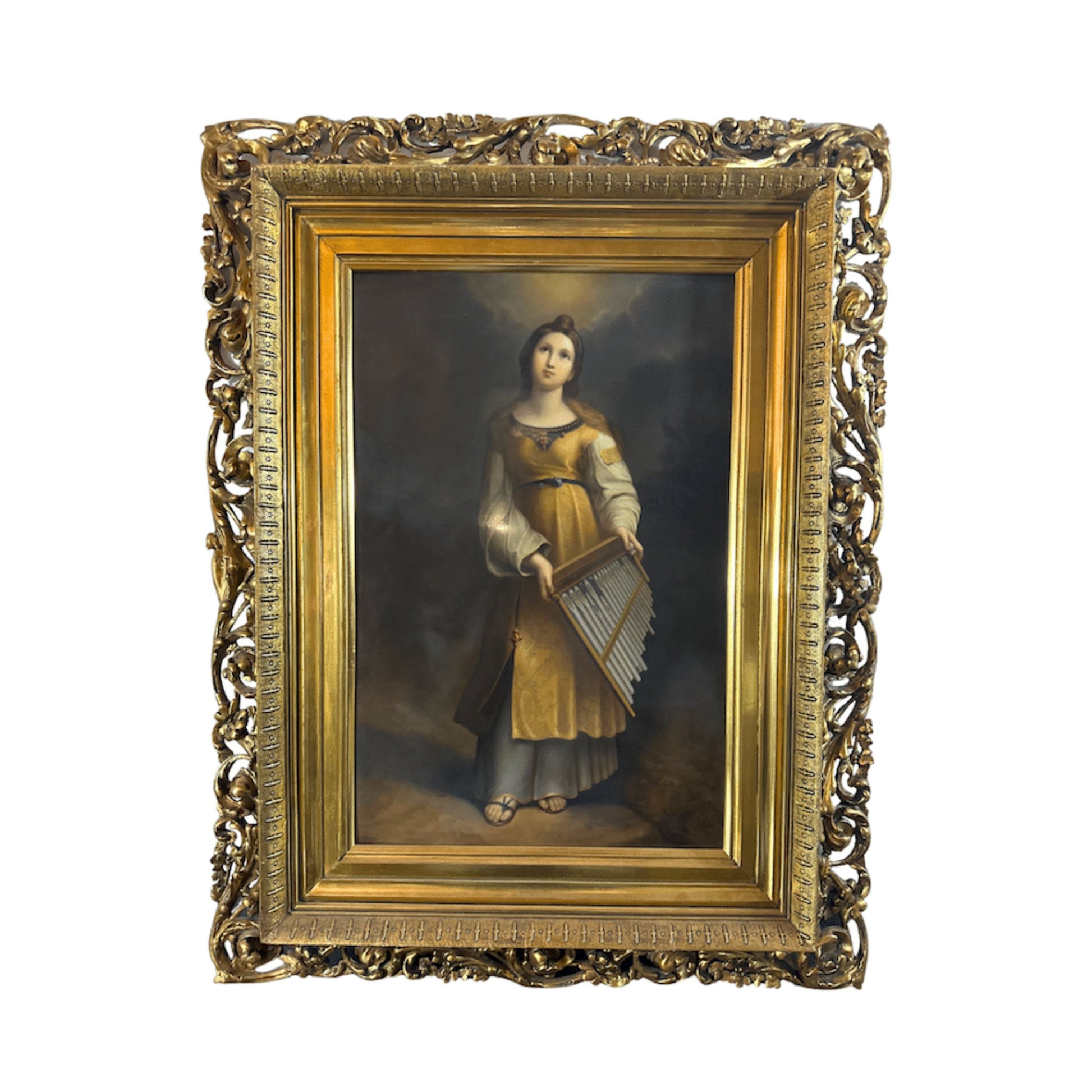 24600 - Exquisite St. Cecilia - Full Image with Frame