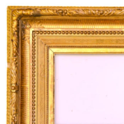 1870's American Gilt Wood Frame