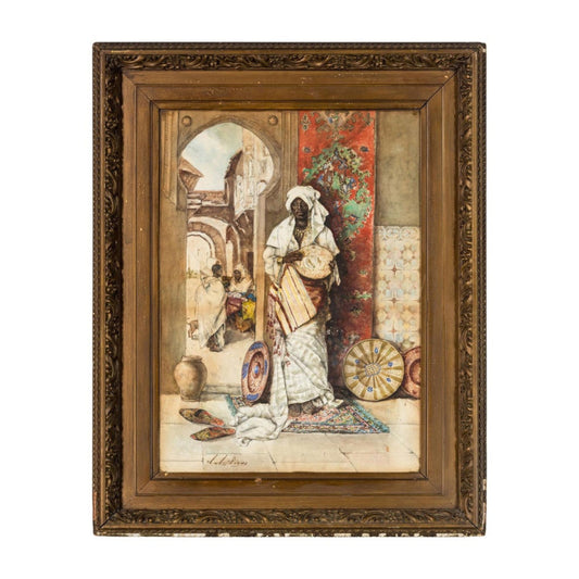 Arabian_Charger_Seller_by Antonio Rivas - Full Image with Frame