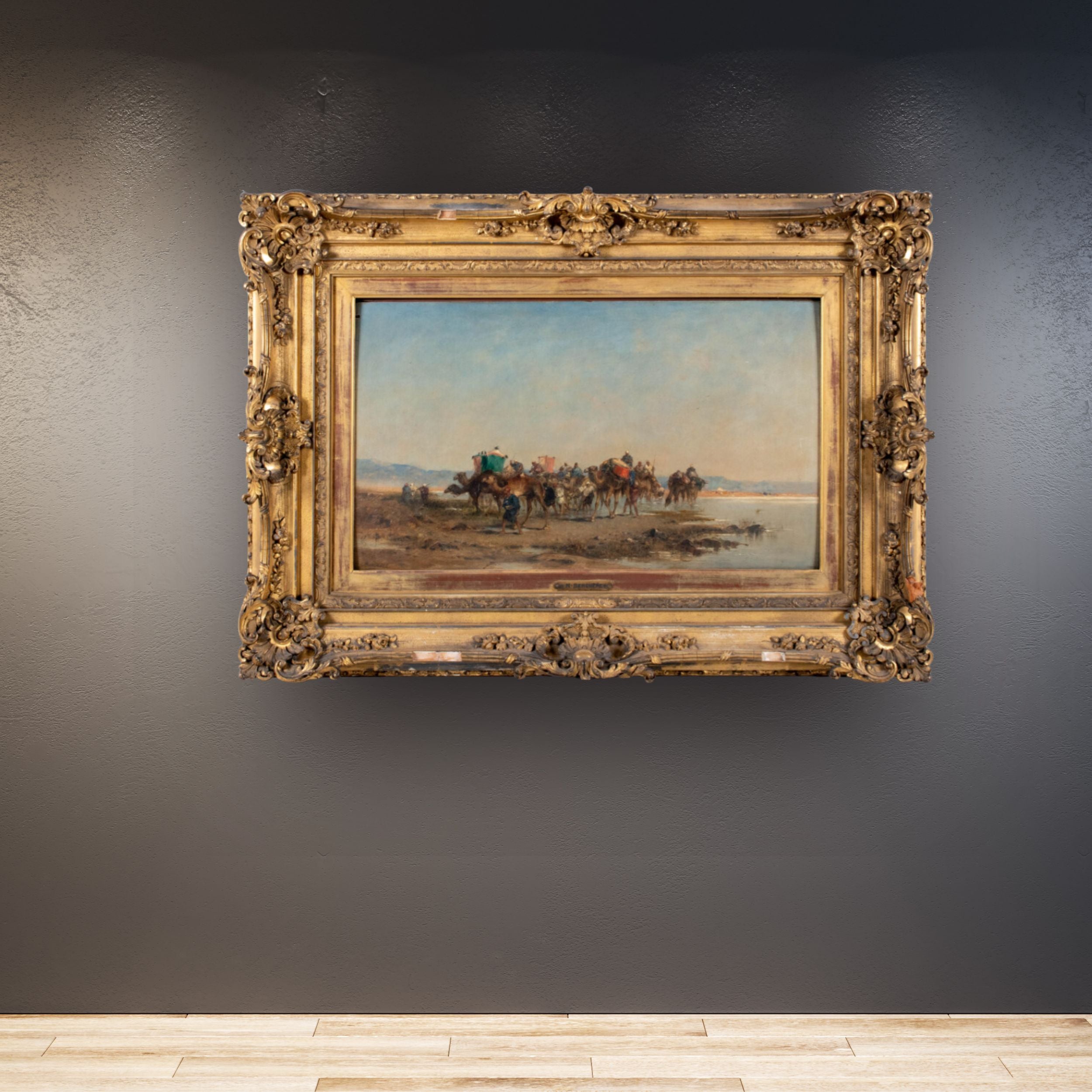 "Caravanne" by Narcisse Berchere - In Situ