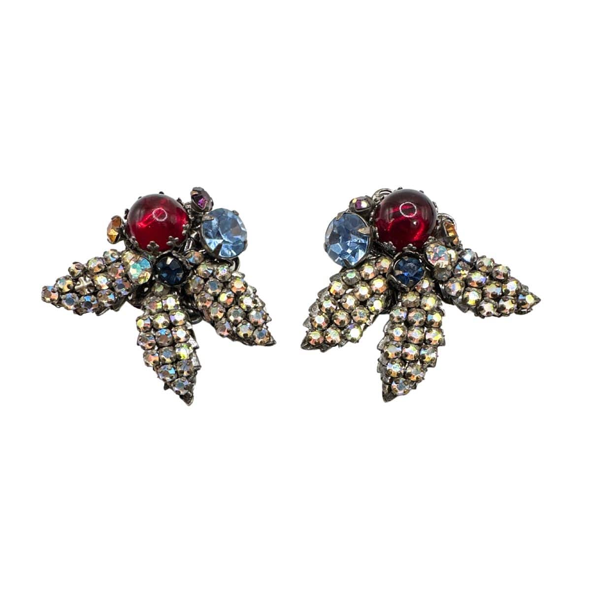 Demario Floral Earring Set - alternate angle