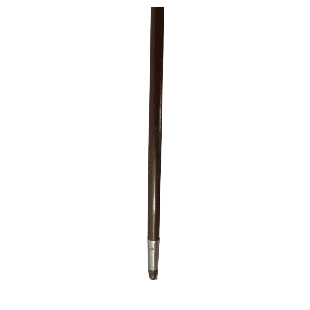 Elegant Antique Knob Handle Unique Silver  Walking Stick Cane - Ferrule Detail