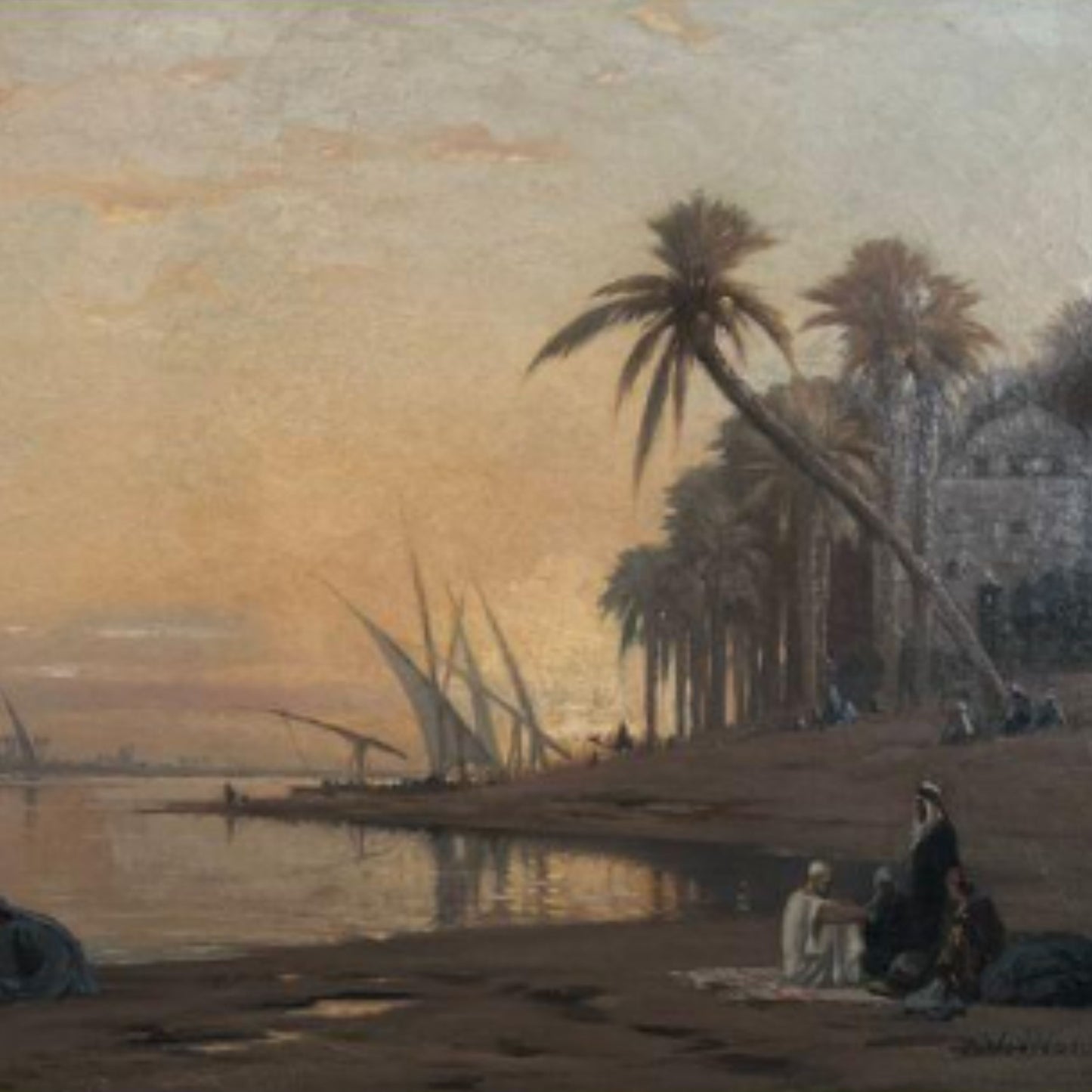 Evening Along the Nile