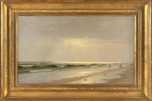 Alfred Thompson Bricher "Morning Sunlight, Narragansett Bay"