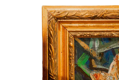 Floral Explosion. Mid-Century Abstract Floral