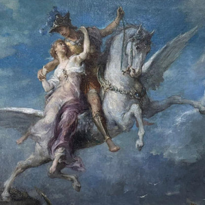 "Mercury Leading Psyche to Heaven" by Henri-Leopold Levi - Subject Detail