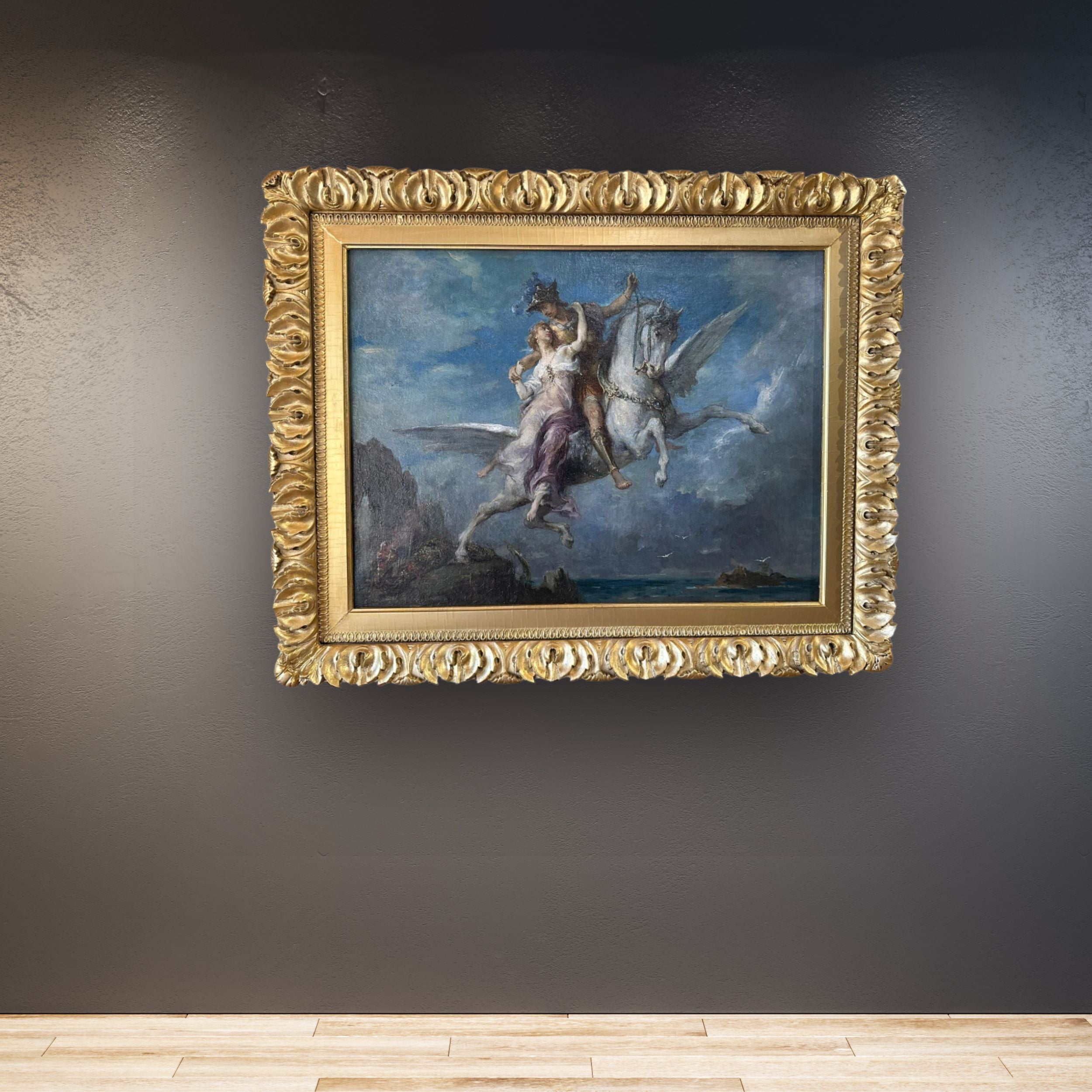 "Mercury Leading Psyche to Heaven" by Henri-Leopold Levi - In Situ