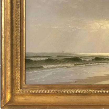 Alfred Thompson Bricher "Morning Sunlight, Narragansett Bay"