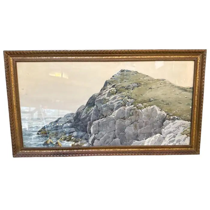 Alfred Thompson Bricher “Lake George” by Alfred Thompson Bricher (1837–1908) – Signed. Dated 1867 Dated 1867