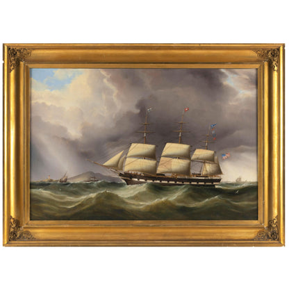 Portrait of the Ship Plymouth Rock