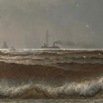 "Rolling Waves" Alfred Thompson Bricher