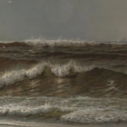 "Rolling Waves" Alfred Thompson Bricher