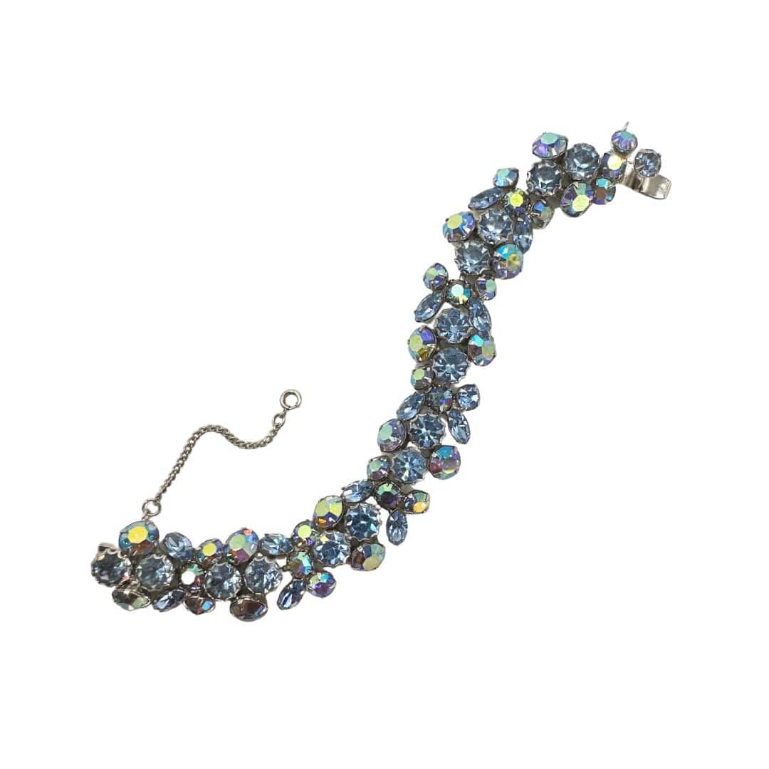 Sparkling Vintage Rhinestone Weiss Bracelet