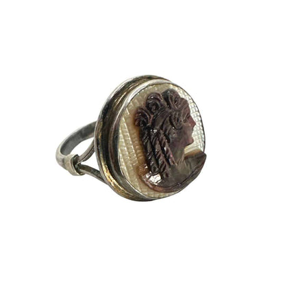 Sterling Silver Artemis Cameo Ring