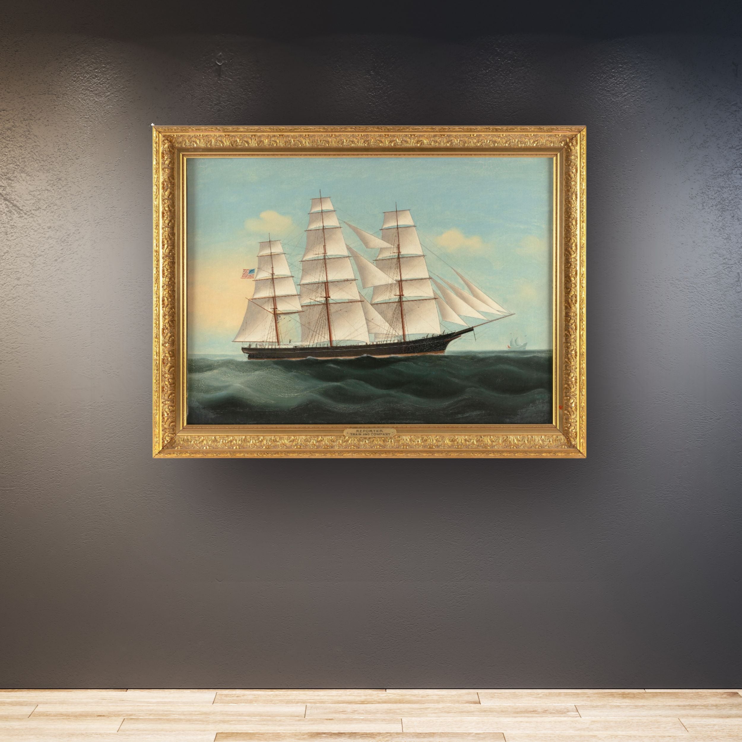 "The Clipper Ship Reporter" by Hin Qua - In Situ