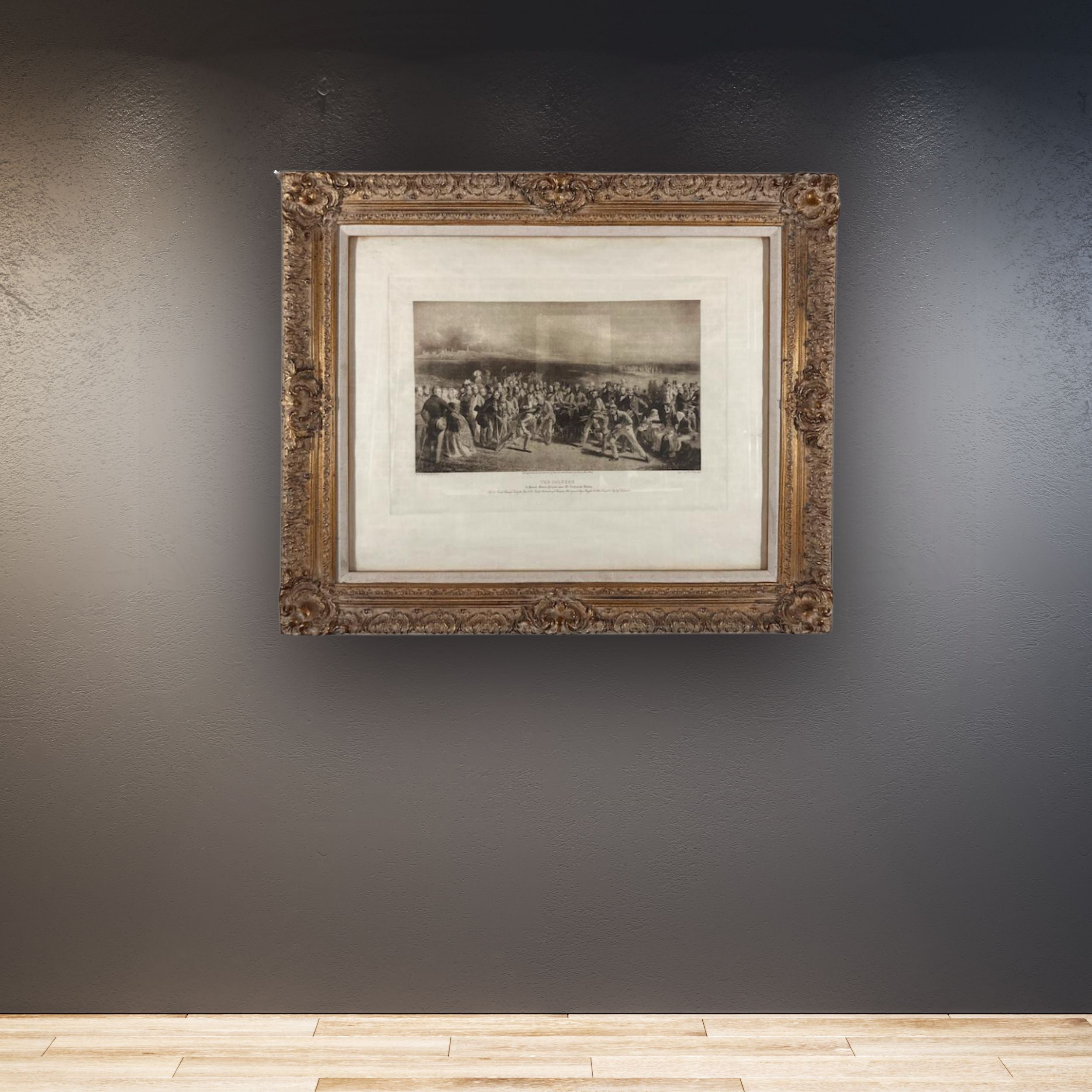 "The Golfers" by Charles Lee - Etching - In Situ