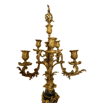 Tiffany Candelabra - Arms Detail