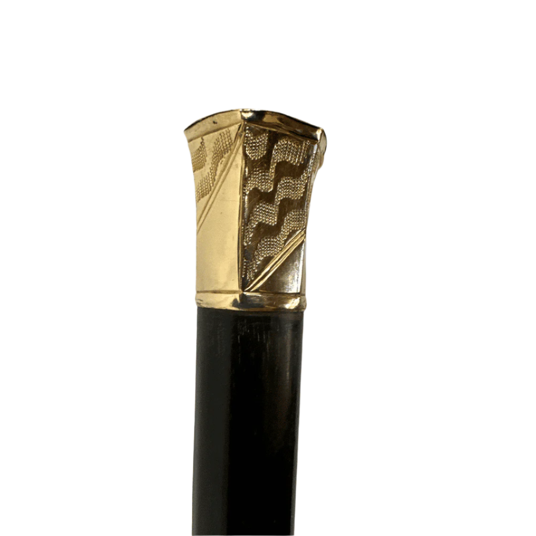 Vintage Walking Stick - Handle Detail